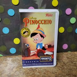 Disney Funko Blockbuster Rewin Common Pinocchio Vinyl Figure