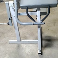 Preacher Curl Workout Machine 