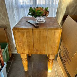 Antique Butcher Block – Michigan Maple Co. Legacy Piece