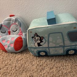 Kids backpack and carrier bag - both for $4