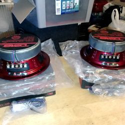 Brand New DS18 PRO - X6.4BMRGB 6.5" Mid-Range Loudspeaker With Bullet RGB LED 4 Ohms 1.5 VC 250 Watts RMS Power 500 Watts Max Power Each Mid Range 
