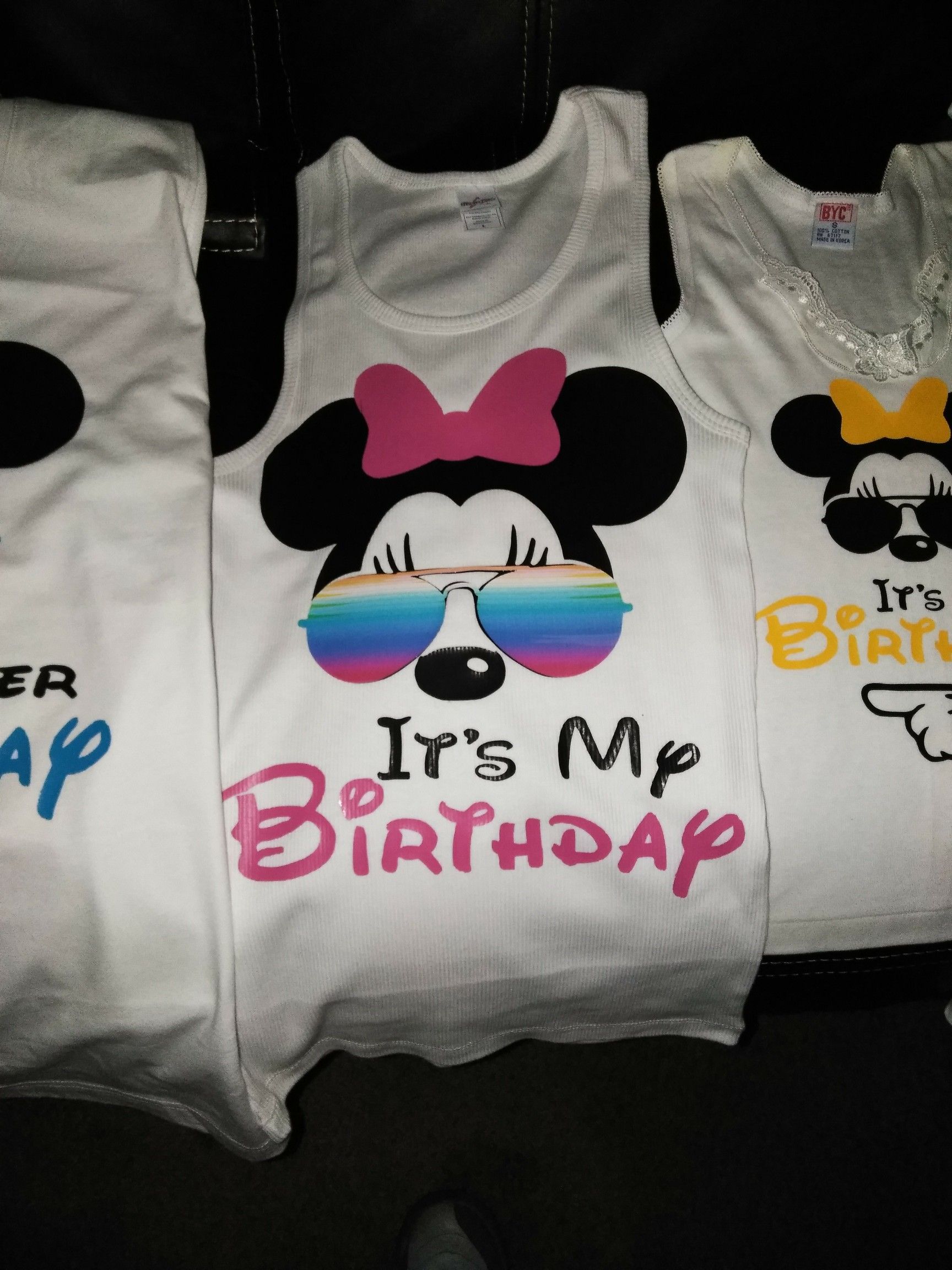 Disney π° It's My Birthday Shirts