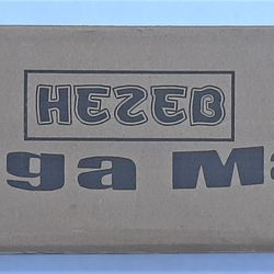 Hezeb Yoga Non-slip Mat Eco Friendly TPE Exercise Yoga Mat ~ 1/4 thick ~ Orange