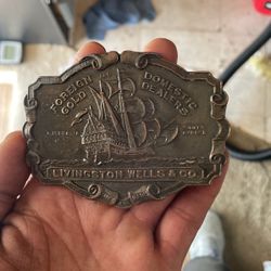 Livingston Wells & Co Belt Buckle