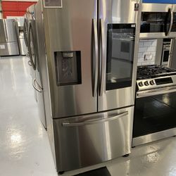 Samsung Stainless Steel 26.5 Cu. Ft. 3-Door French Door Refrigerator With Family Hub 