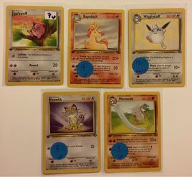1st Edition Pokémon Jungle Lightly Played