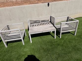 Patio teak set
