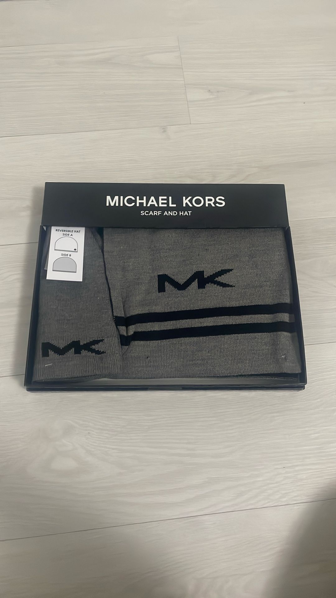 scarf and hat from Michael Kors