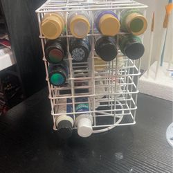 Paints And Paint Holder