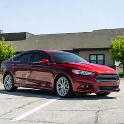 2014 Clean Title Ford Fusion Titanium AWD