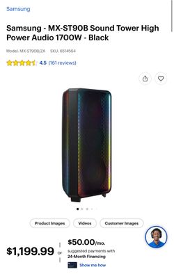 Samsung MX-ST90B Sound Tower