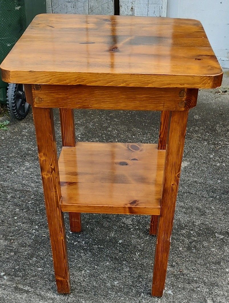 Vintage Wooden Side Table