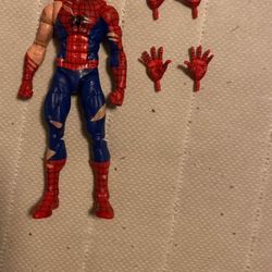 Marvel Legends Battle Damaged Spider Man 