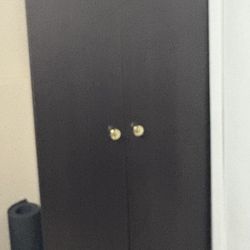 Solid Wood Closet L72”- W24”- D17”