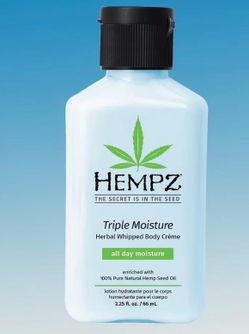 Hempz travel size lotion