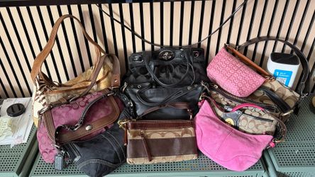 Rare vintage coach bags