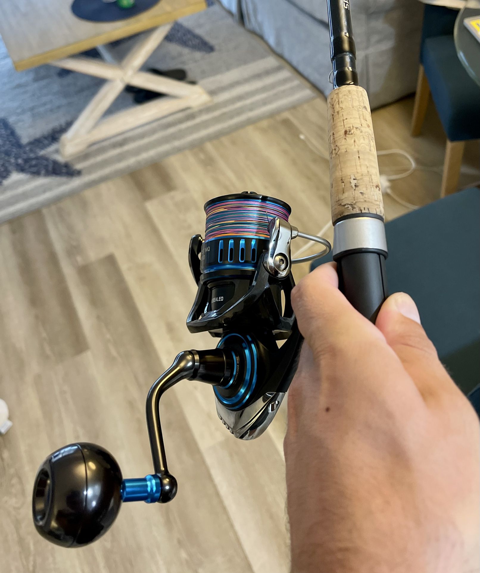 Daiwa Saltist MQ 6000 Spinning Fishing Reel - New Used 2x Shimano