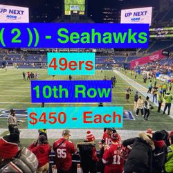 Seahawks 49ers Tickets 