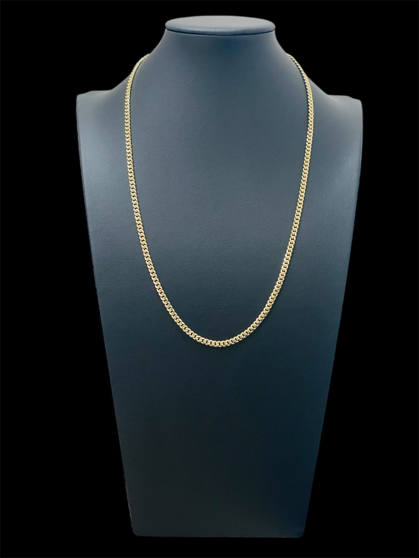 22” 14K 3.8MM Miami Cuban Necklace