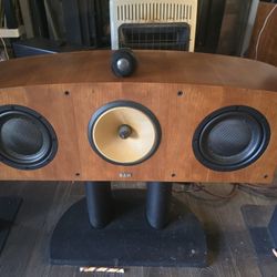 B&W HTM1 Center Speaker w/ Stand $1750