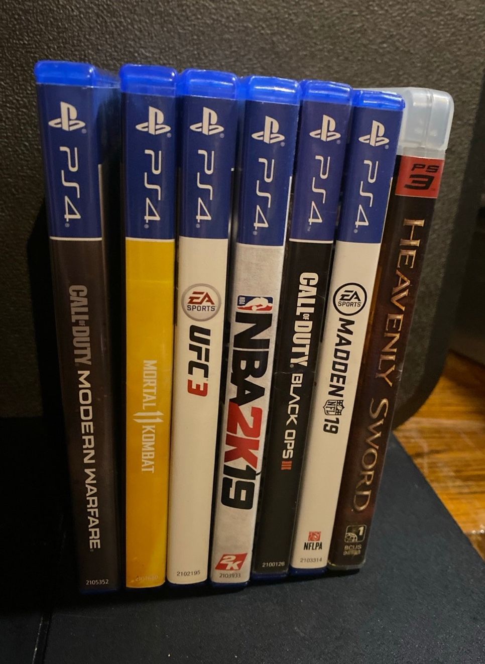 6 Ps4 Games And 1 PS3 Game