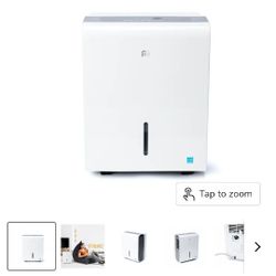 Perfect Aire 22-Pint ENERGY STAR Dehumidifier With Continuous Drainage, Ultra-Quiet Operation - Ideal for Small Rooms & Basements

