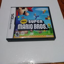 Nintendo DS Game New Super Mario Bros Used