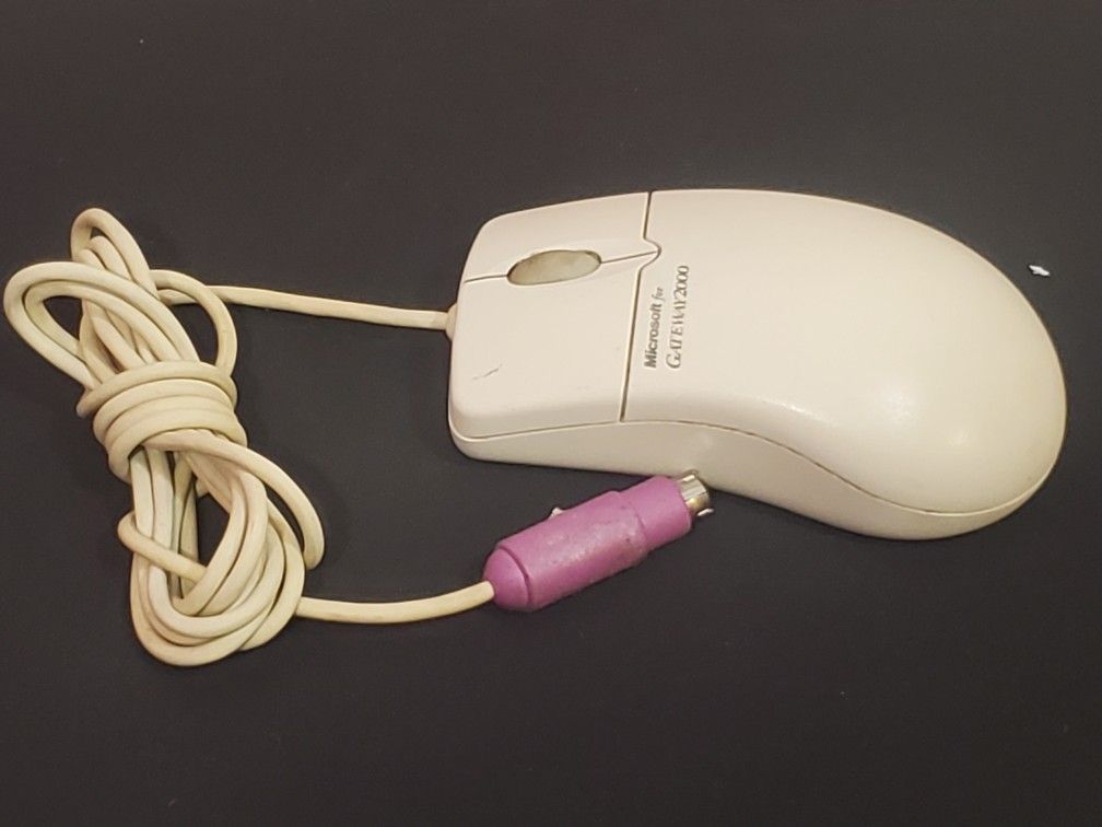 @CHV. VINTAGE Gateway 2000 Microsoft Mouse PS2