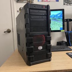FAST Custom Built Gaming PC / Intel Core i3 9100F CPU (Similar to i5 7500) / 12GB RAM / GeForce GTX 970 GPU / 240GB SSD + 500GB HDD / Windows 11 Pro