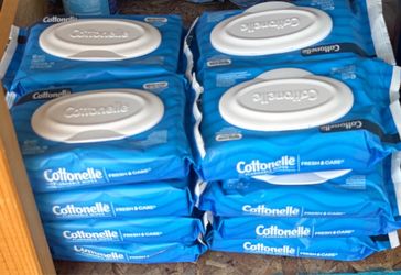 Cottonelle Flushable wipes