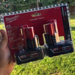 M12 12-Volt Lithium-Ion XC Extended Capacity 3.0 Ah Battery Pack (2-Pack)