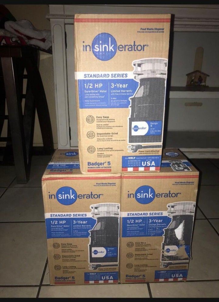 Garbage Disposal With Installation Included