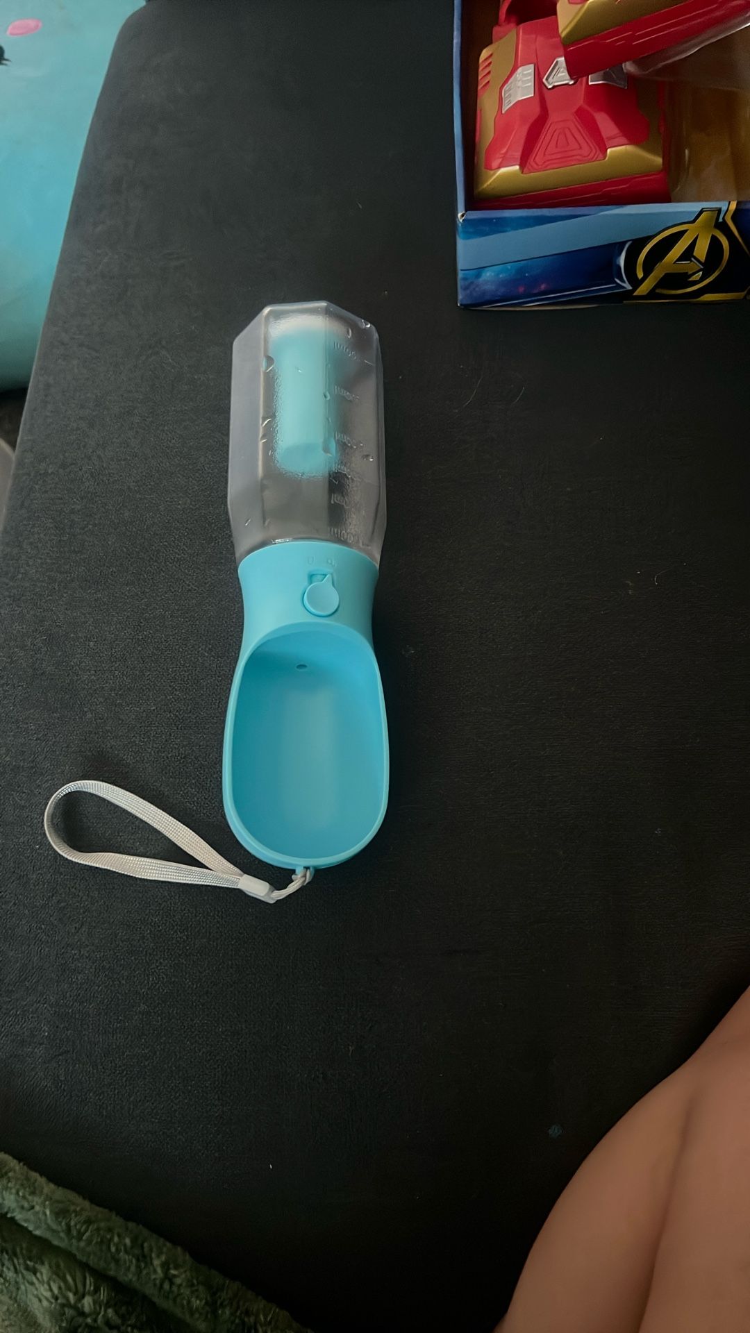Pet Water Bottle, Potty Bag, And Food Container