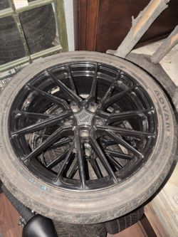 18"in velsen wheels and tires