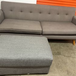  Sterling Sofa Comes With  ottoman  Included Clean & Comfortable