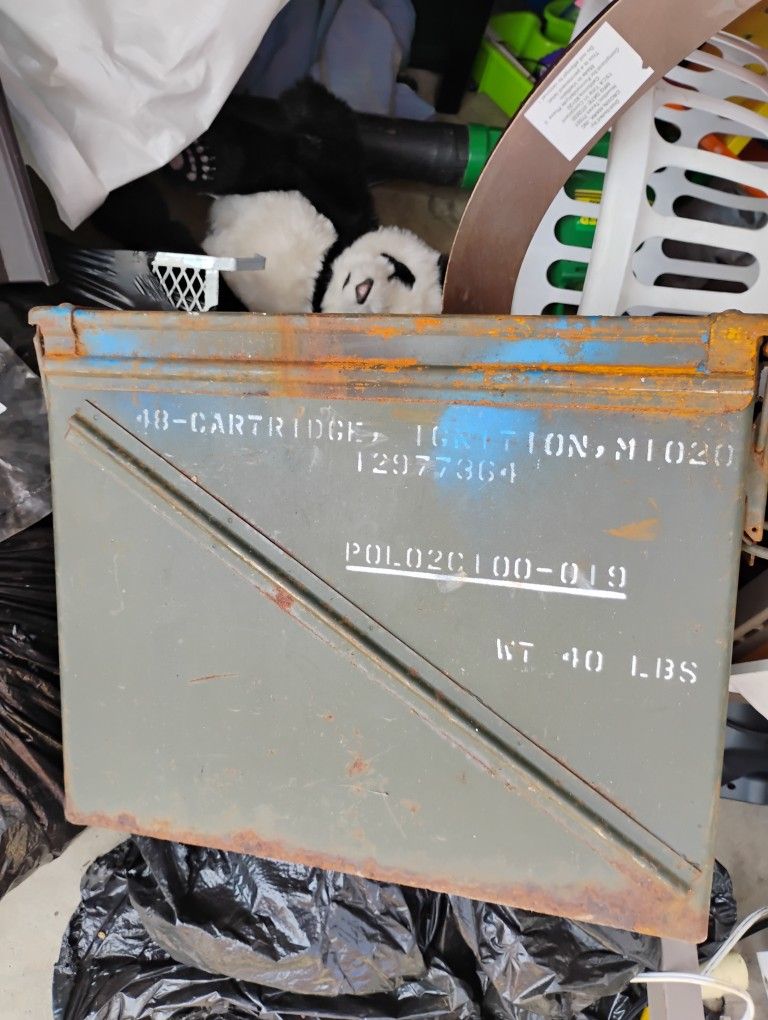 Military Ammo Waterproof Metal Box