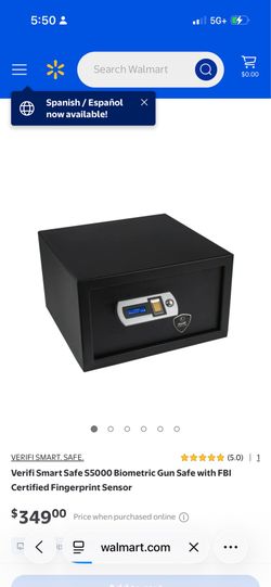 Safe Fingerprint fbi certified
