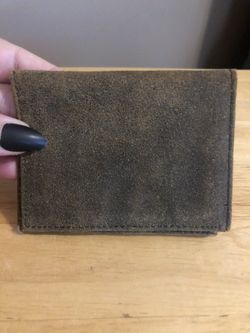 Men’s thin leather wallet