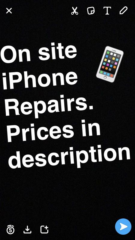 Experience repair specialists - iPhones only