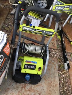 Ryobi 2000 PSI Pressure Washer! On-SALE one-day-only... 65 tomorrow (Sun) Only ☀️☀️💸💸💸⌛️⌛️👍🏽👍🏽👍🏽