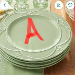 Set De 4 Platos Grandes 