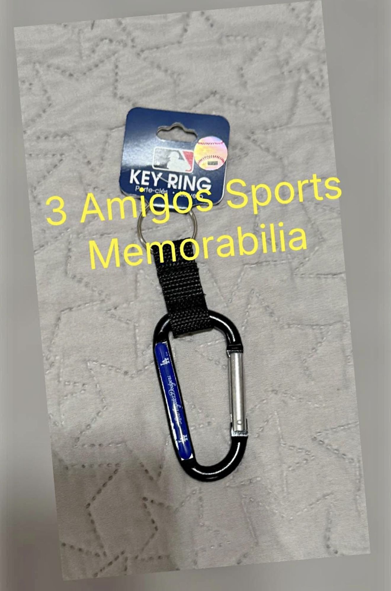 Los Angeles Dodgers Carabiner Keychain 