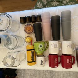 Cups, Cookie Jars And More. 