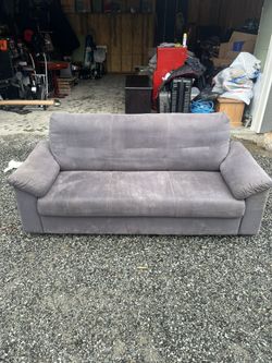 Hardly Used Grey Couch