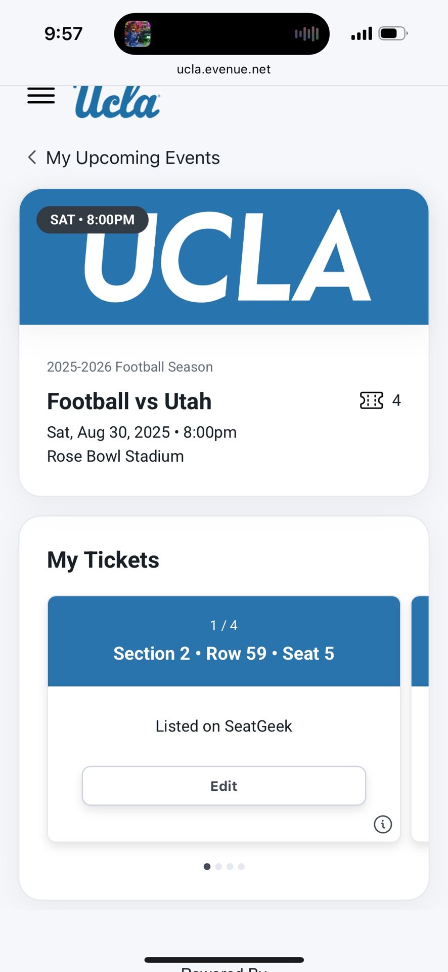 UCLA tickets 