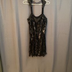 Karen Miller Designer Sequined Dress