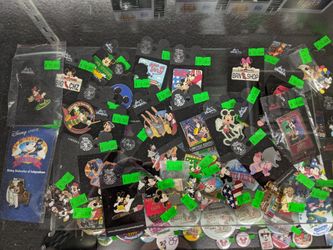 Disney Pins, Buttons, and More!