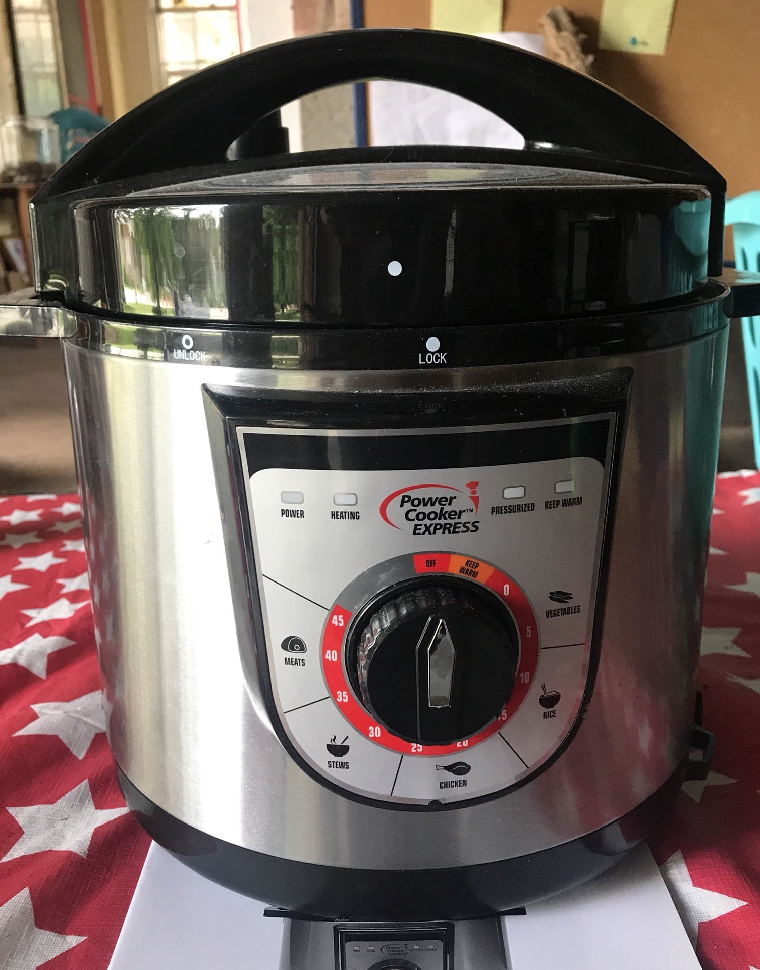 Power Cooker Express 6-Quart Pressure Cooker Instant Pot EUC