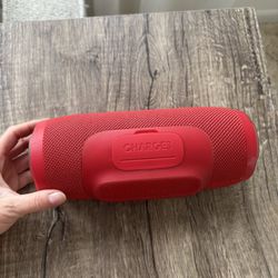 JBL Charge 3 - Waterproof Portable Bluetooth Speaker - Red