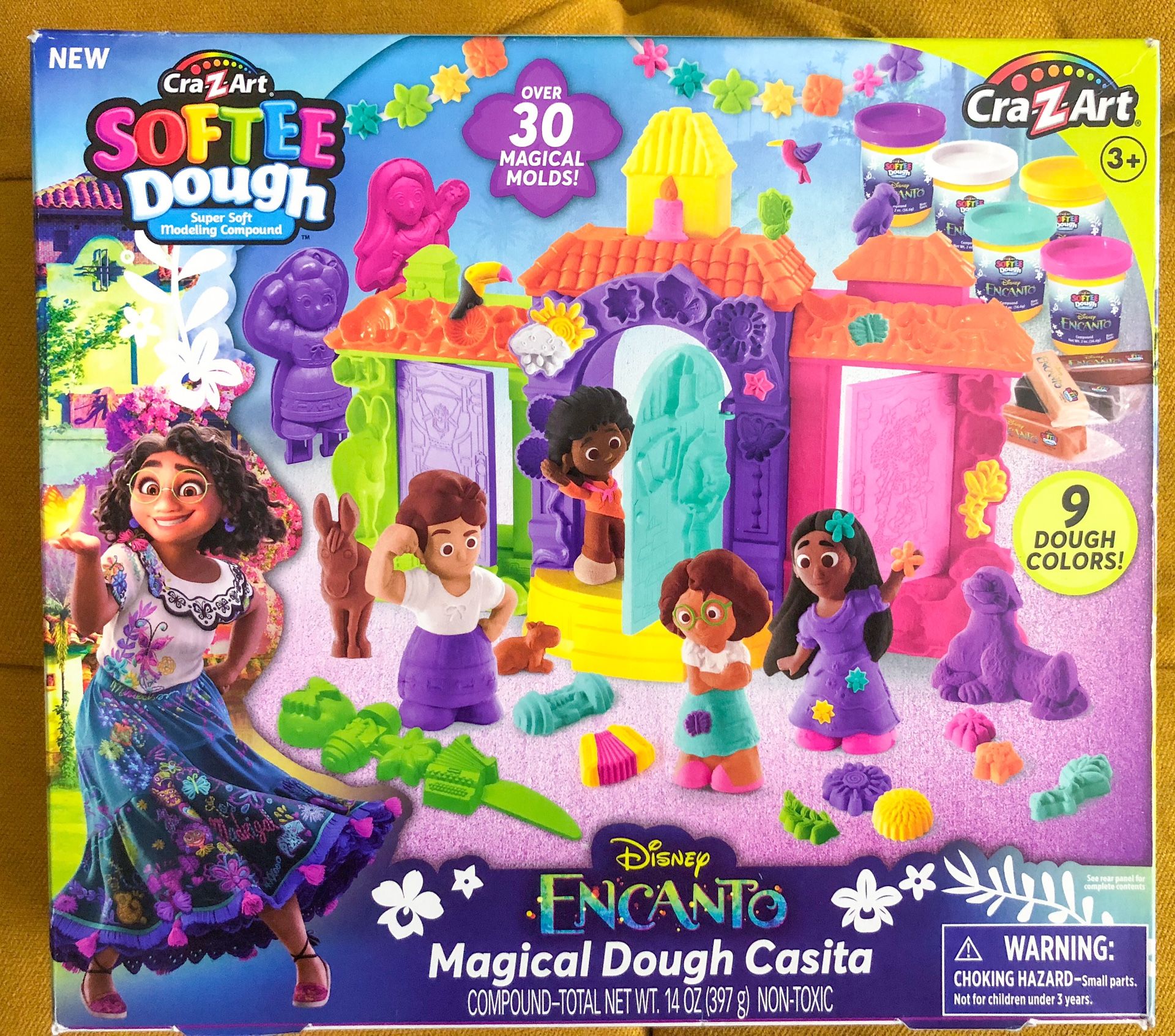 NEW Encanto Disney Cra-Z-Art Magical Dough Casita Softee